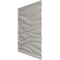 Ekena Millwork 19 5/8in. W x 19 5/8in. H Ripple EnduraWall Decorative 3D Wall Panel Covers 2.67 Sq. Ft. WP20X20RPCSV - alternate 2
